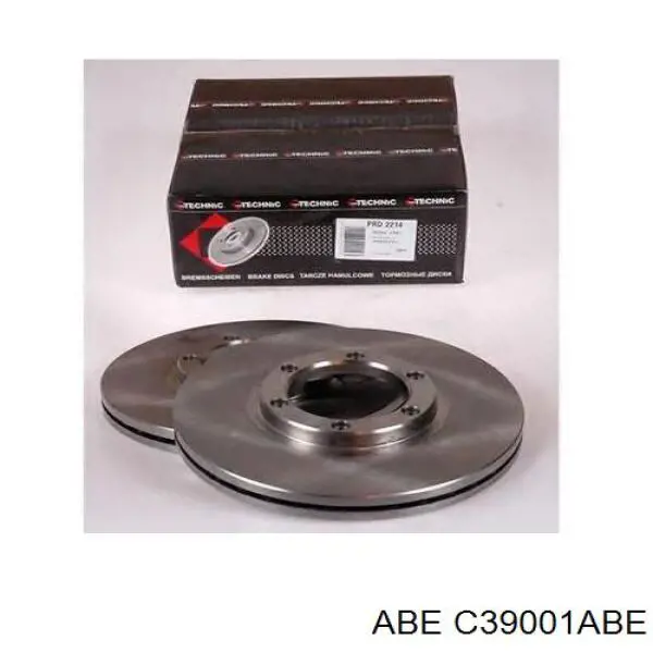 Диск переднього гальма ABE C39001ABE ціна, від 30.92 USD