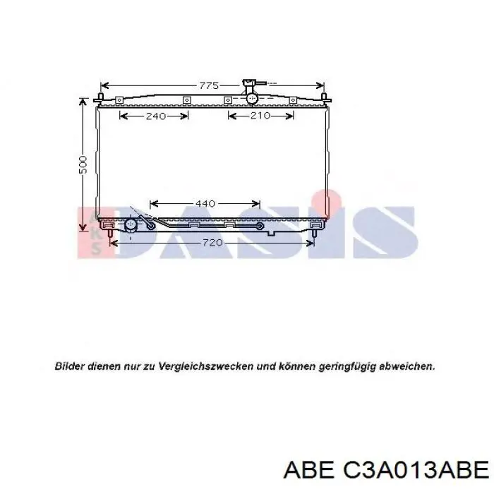 Диск переднього гальма ABE C3A013ABE ціна, від 31.28 USD