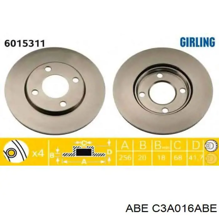 Диск переднього гальма Febi 08618 ціна, від 27.01 USD