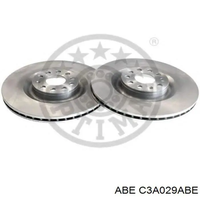 Диск переднього гальма ABE C3A029ABE ціна, від 49.44 USD