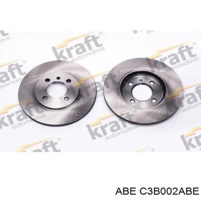 Диск переднього гальма ABE C3B002ABE ціна, від 27.46 USD