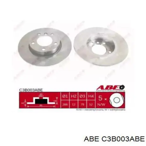 Купити C3B003ABE ABE Ротор гальмівний