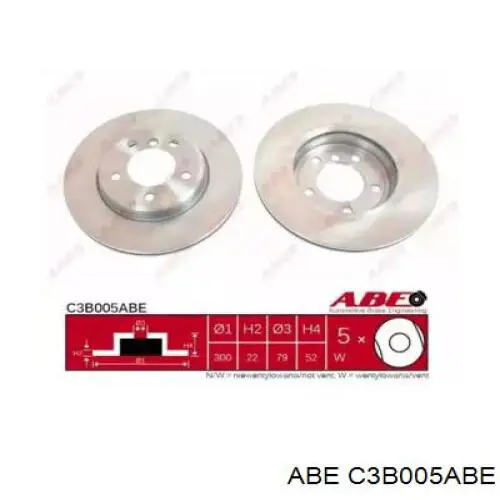 Купити C3B005ABE ABE Ротор гальмівний
