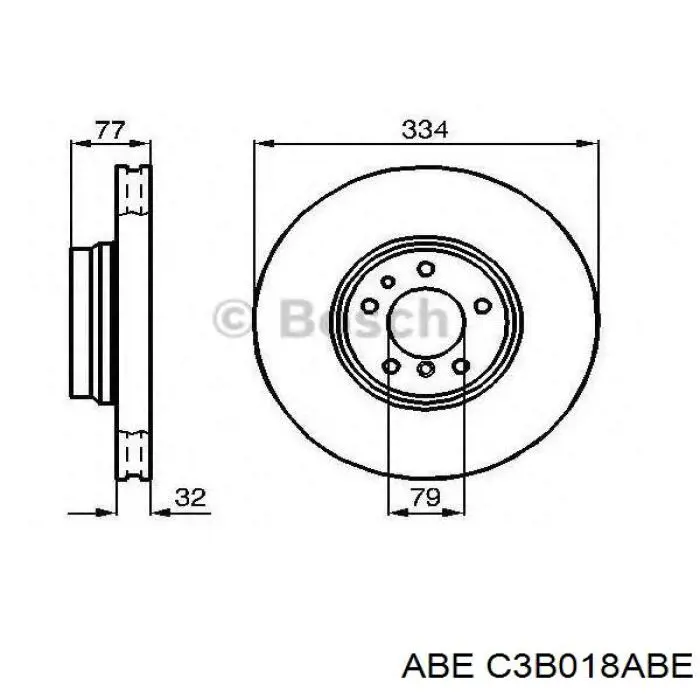 Гальмівні диски передні 562091JC1 Jurid/Bendix