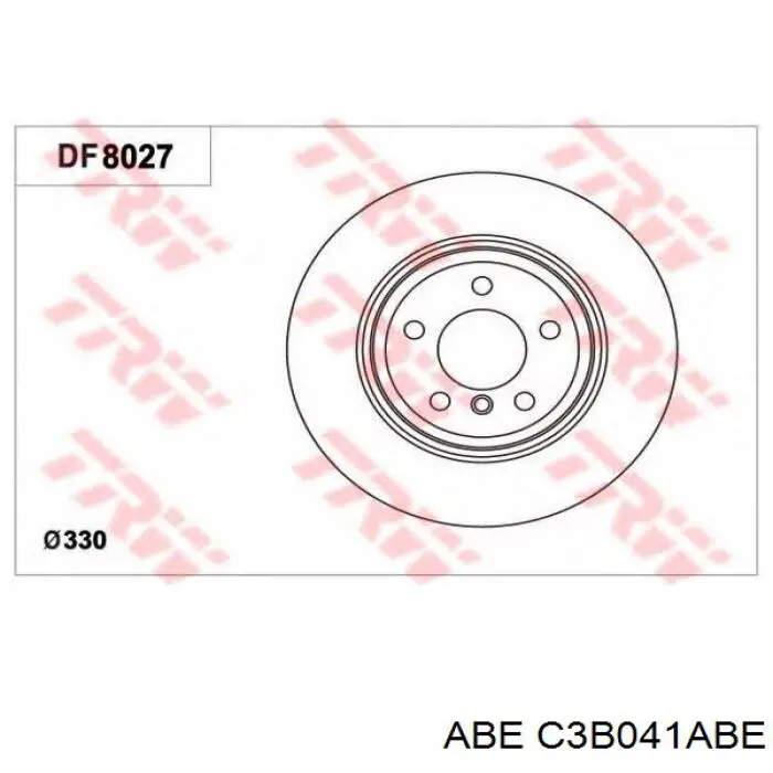 Гальмівні диски передні C3B041ABE ABE