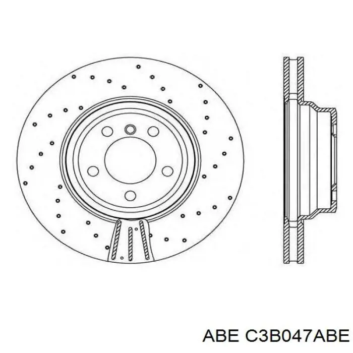 Купити C3B047ABE ABE Ротор гальмівний