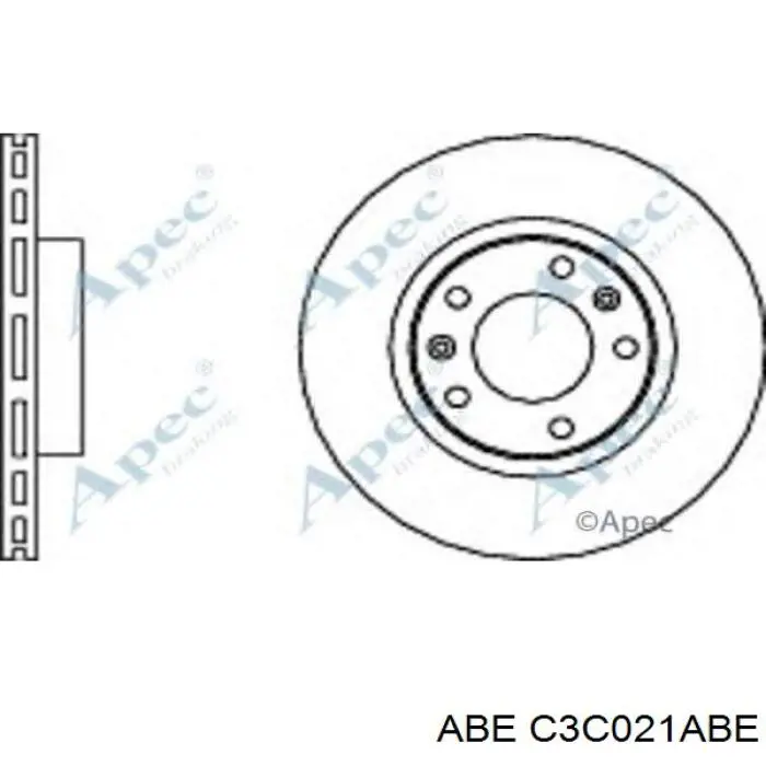 C3C021ABE ABE Гальмо дискове переднє