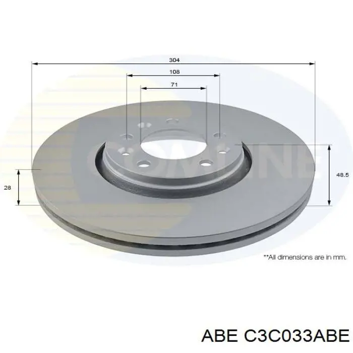 Купити C3C033ABE ABE Ротор гальмівний
