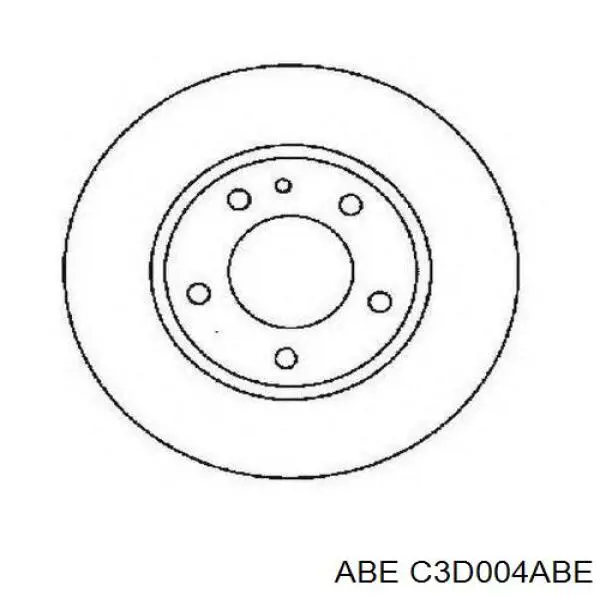 Гальмівні диски передні C3D004ABE ABE