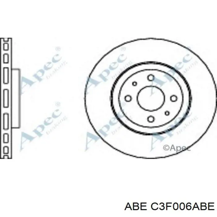 C3F006ABE ABE Гальмо дискове переднє