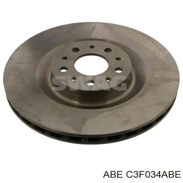 C3F034ABE ABE диск гальмівний передній