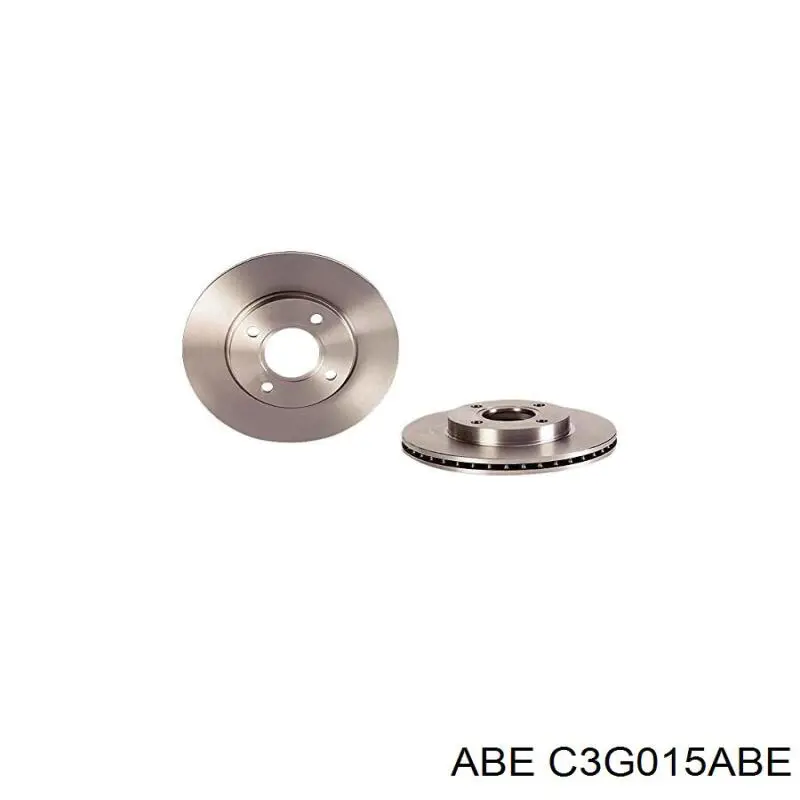 Гальмівні диски передні C3G015ABE ABE