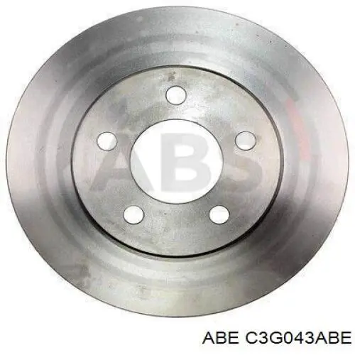 C3G043ABE ABE диск гальмівний передній