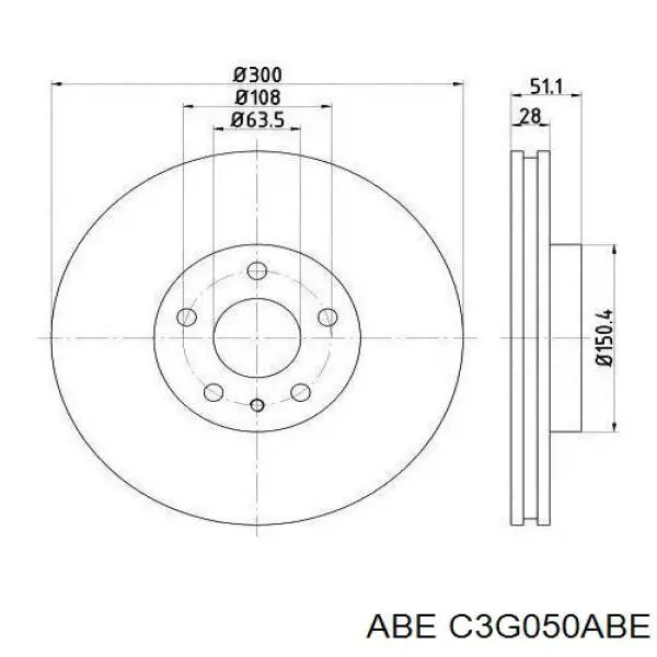 Купити CD8337V Bremsi Ротор гальмівний