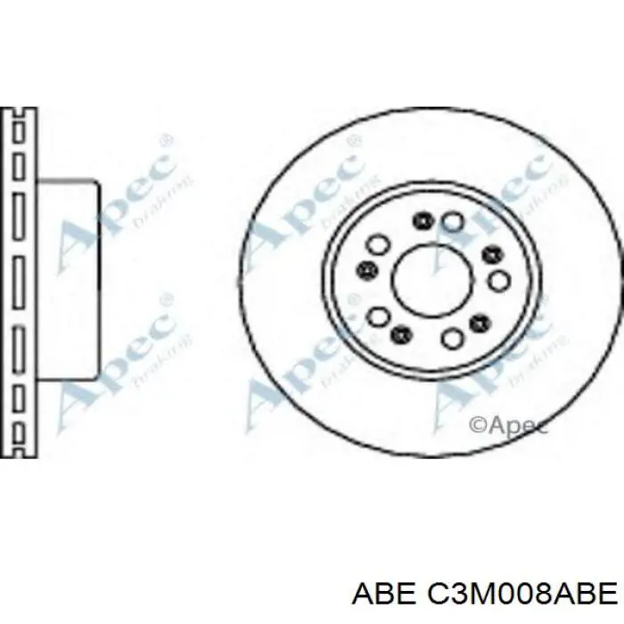 Купити C3M008ABE ABE Ротор гальмівний