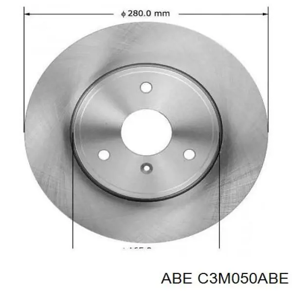 Гальмівні диски передні C3M050ABE ABE