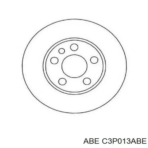 Гальмівні диски передні C3P013ABE ABE