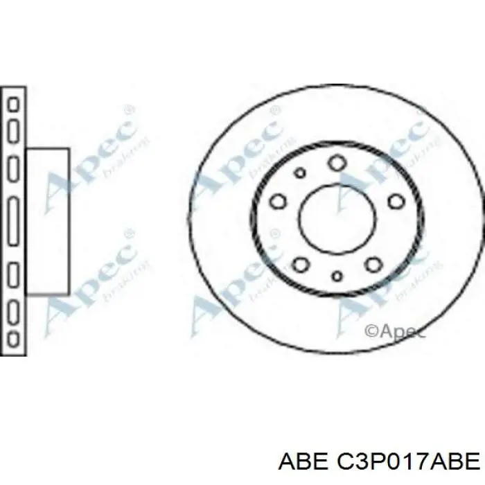 424927 Peugeot/Citroen Гальмо дискове переднє