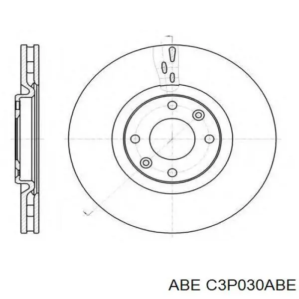 Купити C3P030ABE ABE Ротор гальмівний