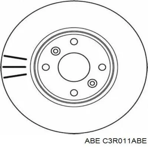 C3R011ABE ABE Гальмо дискове переднє