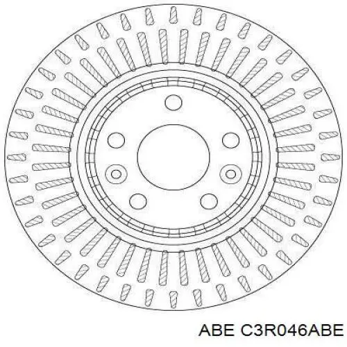 Гальмівні диски передні BDS1186 Jurid/Bendix