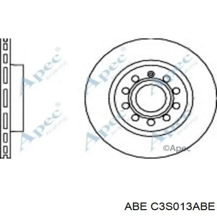 C3S013ABE ABE Гальмо дискове переднє