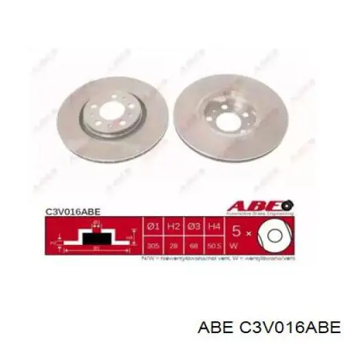 Купити C3V016ABE ABE Ротор гальмівний