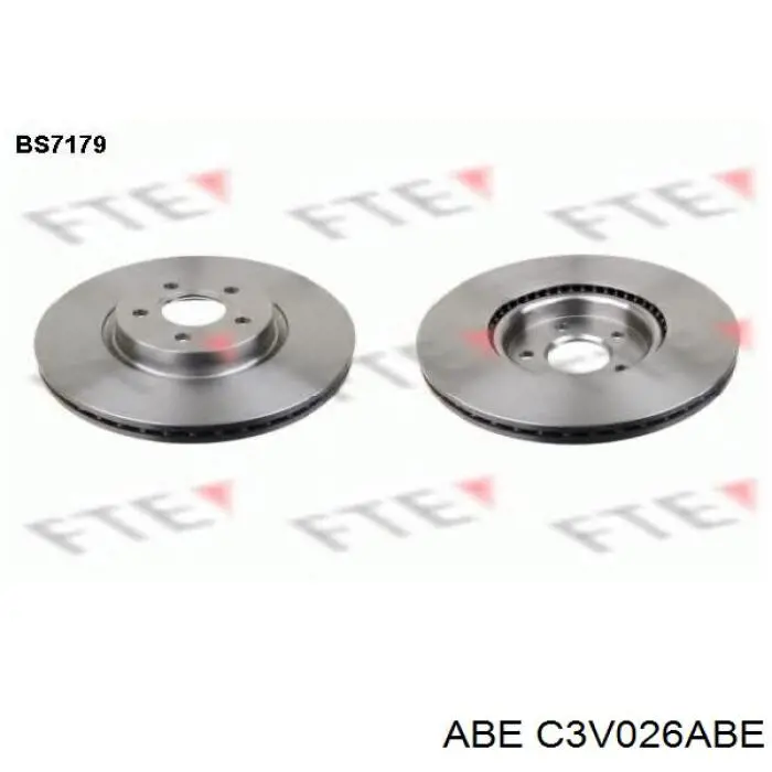 C3V026ABE ABE Гальмо дискове переднє