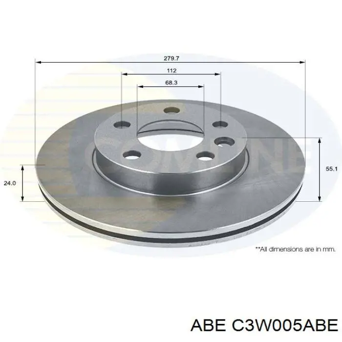 Купити C3W005ABE ABE Ротор гальмівний