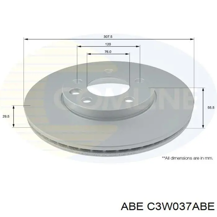 Купити C3W037ABE ABE Ротор гальмівний