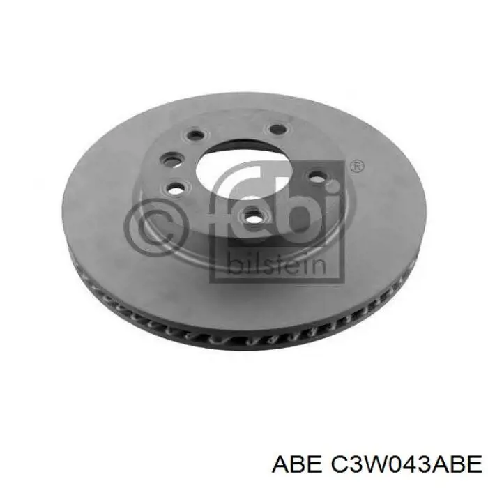 Диск гальмівний передній ABE C3W043ABE