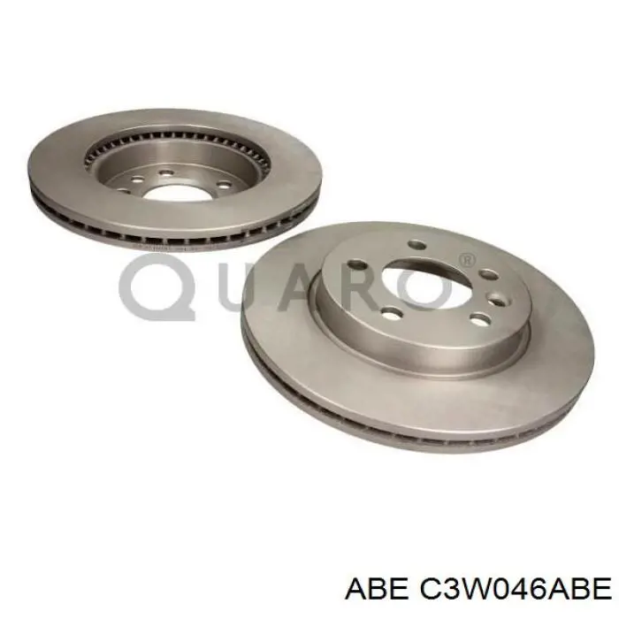Гальмівні диски передні C3W046ABE ABE