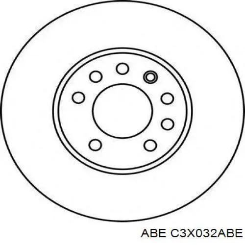 C3X032ABE ABE Гальмо дискове переднє