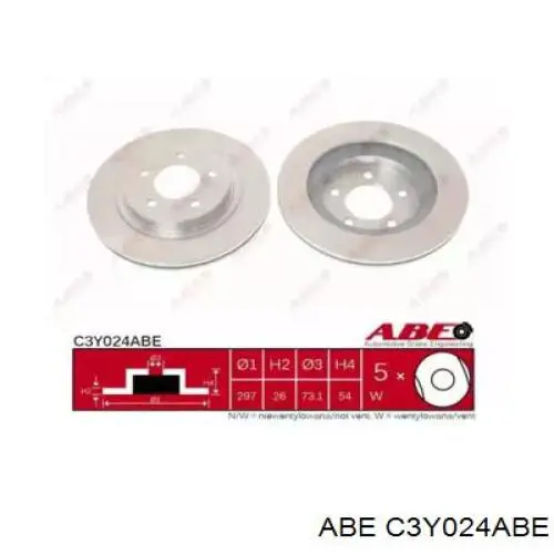 Купити C3Y024ABE ABE Ротор гальмівний