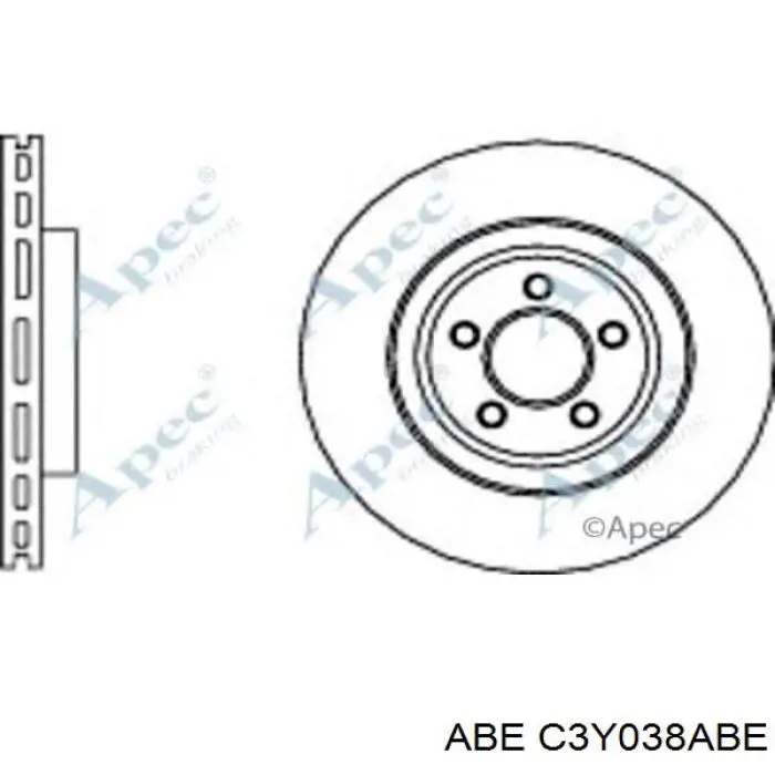 Купити C3Y038ABE ABE Ротор гальмівний
