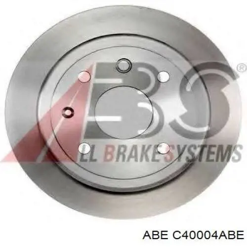 Диск гальмівний задній ABE C40004ABE