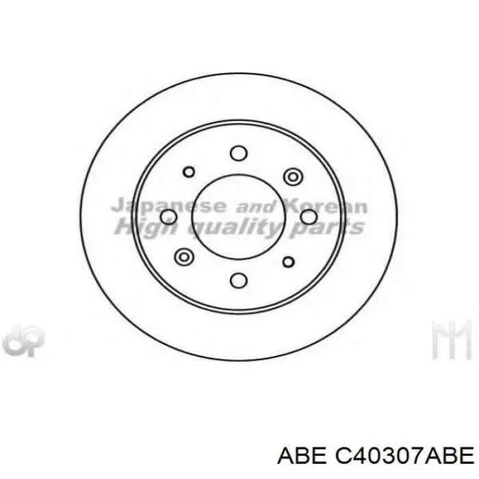 C40307ABE ABE Дискові гальма