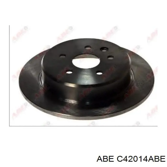 Гальмівні диски C42014ABE ABE