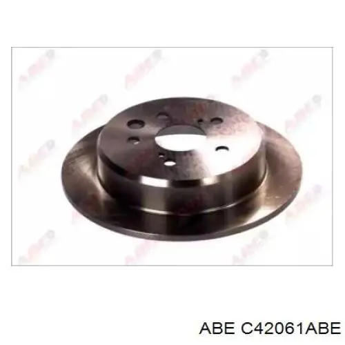 C42061ABE ABE диск гальмівний задній