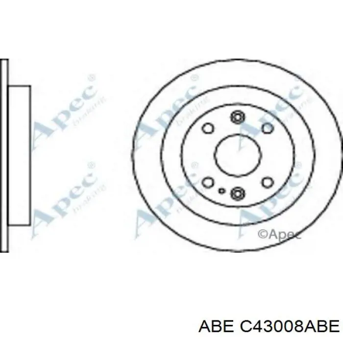 C43008ABE ABE Дискові гальма