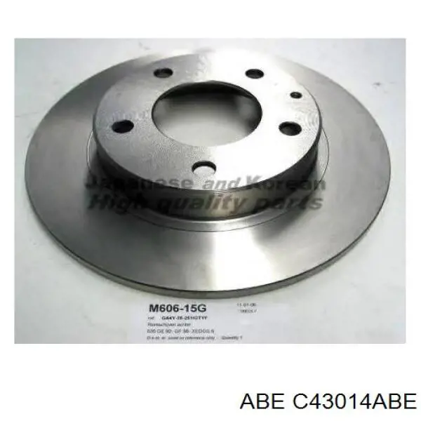 C43014ABE ABE Дискові гальма
