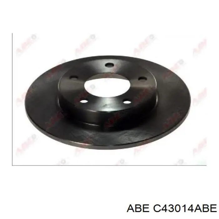 C43014ABE ABE диск гальмівний задній