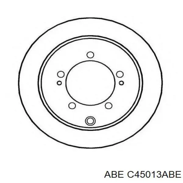 Купити C45013ABE ABE Диск заднього гальма