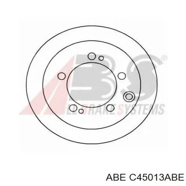 Гальмівні диски C45013ABE ABE