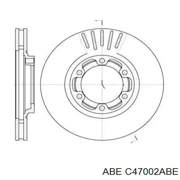 C47002ABE ABE Дискові гальма