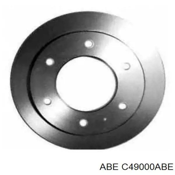 C49000ABE ABE диск гальмівний задній