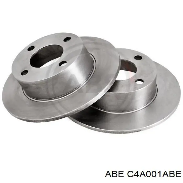 C4A001ABE ABE диск гальмівний задній