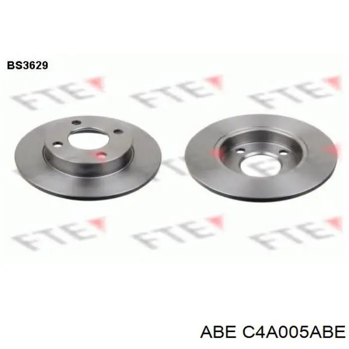 Диск гальмівний задній ABE C4A005ABE