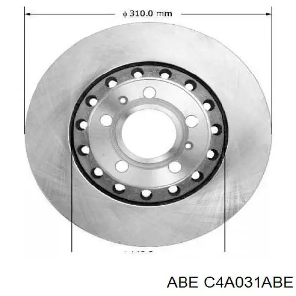 Гальмівні диски передні C4A031ABE ABE