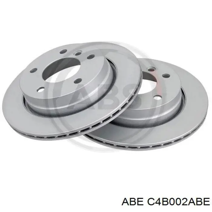 C4B002ABE ABE диск гальмівний задній